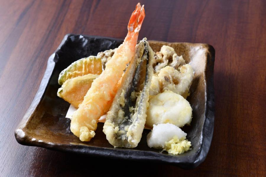 上天麩羅6点盛｜江戸前天麩羅天堂