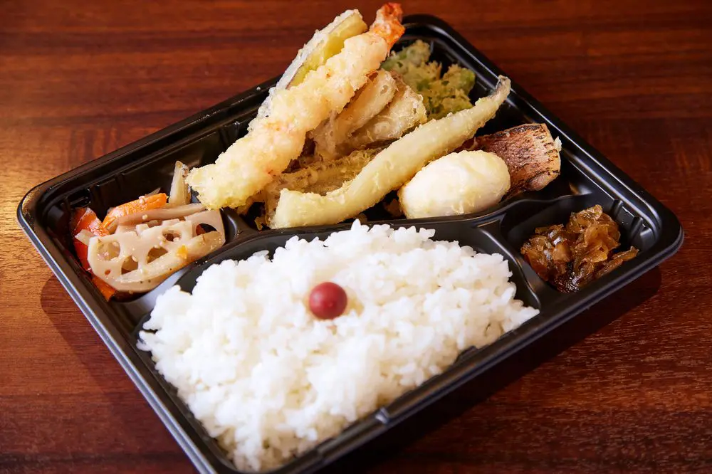 天麩羅幕の内弁当｜江戸前天麩羅天堂